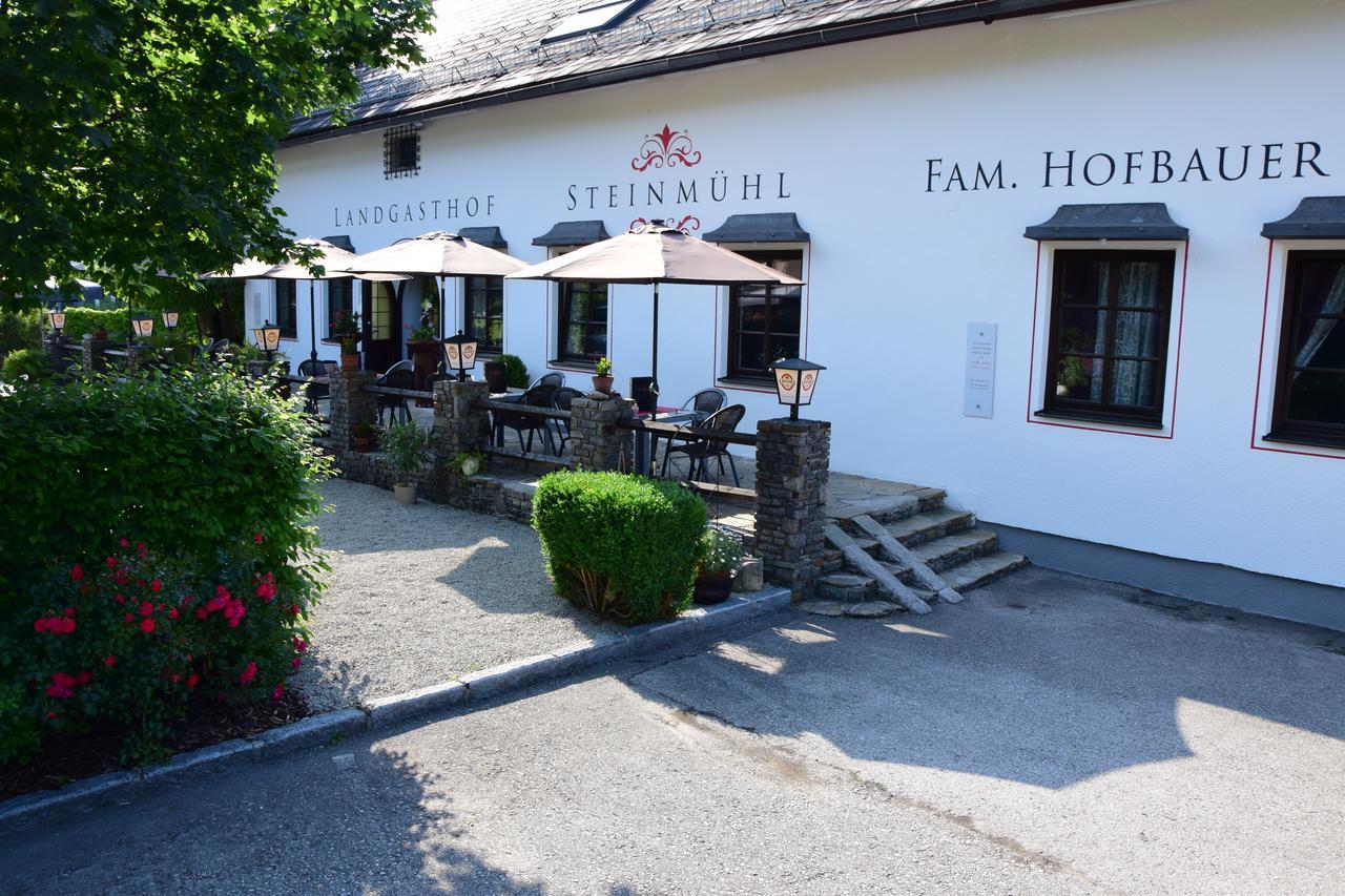 Landgasthof Steinmuehl Hofbauer Fruehstueckspension Und Campingplatz Waidhofen-Ybbs Dış mekan fotoğraf
